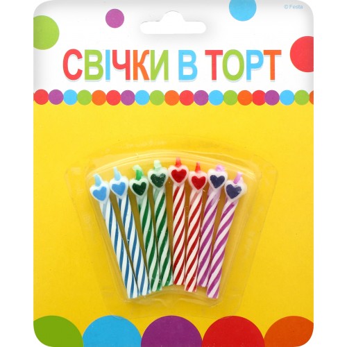 Артикул С-1-014 Свічки "Серденька"