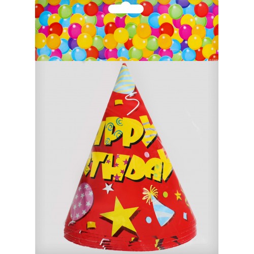 Артикул Р-1-002 Колпачки "Happy Birthday"