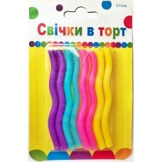 Артикул С-1-012 Свічки "Веселка"